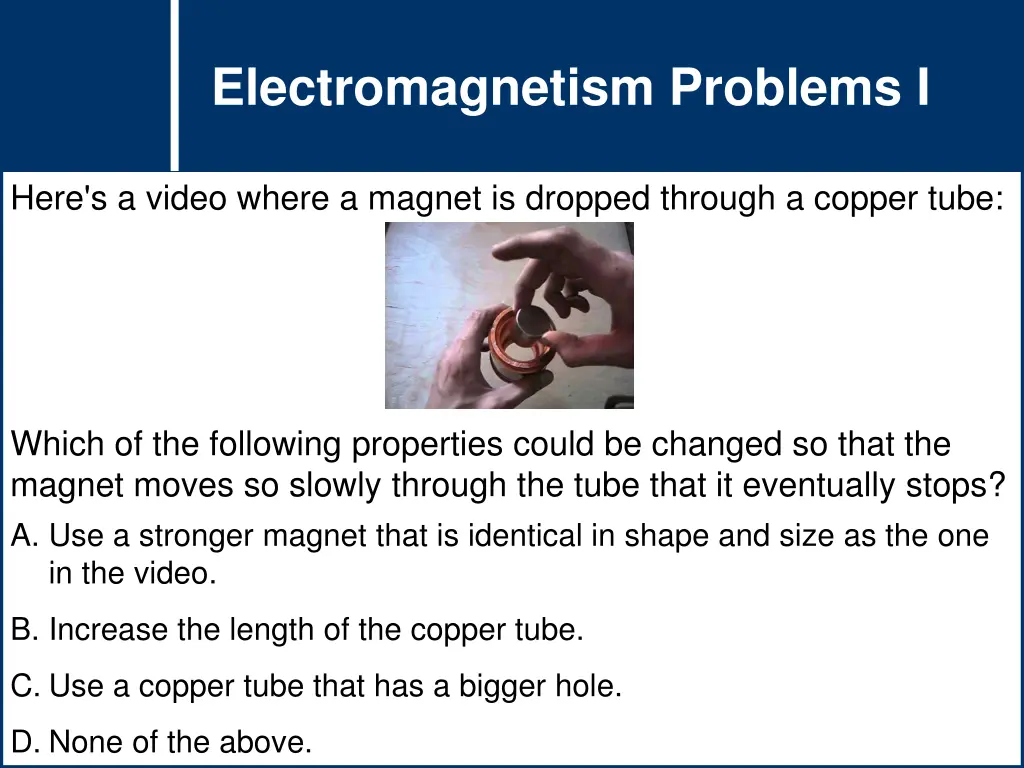 question title question title electromagnetism 2