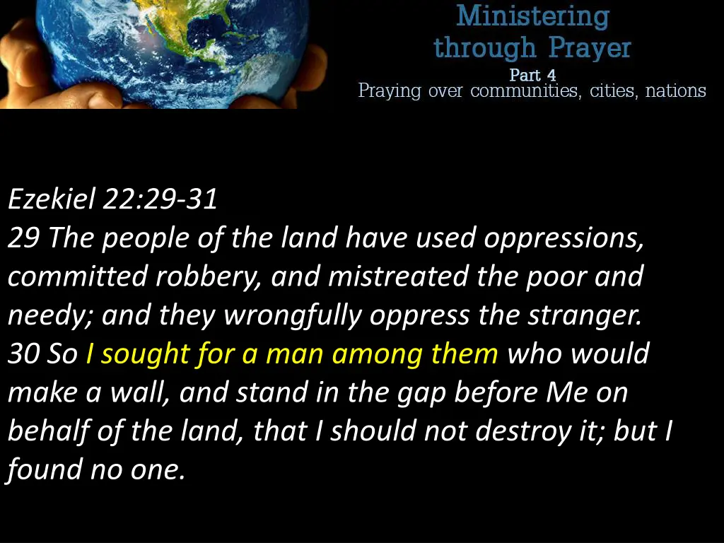 ezekiel 22 29 31 29 the people of the land have