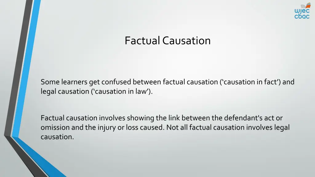 factual causation
