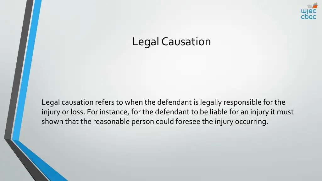 legal causation