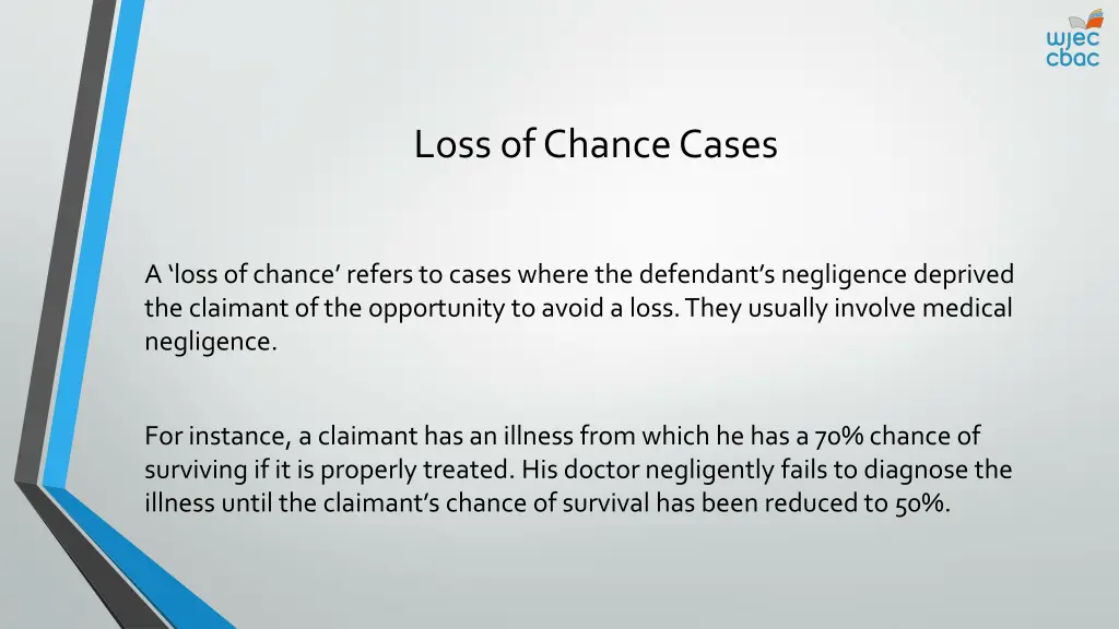 loss of chance cases