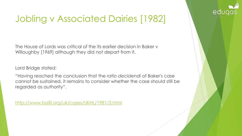 jobling v associated dairies 1982 1