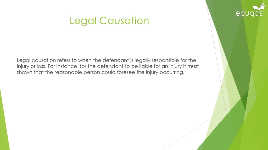legal causation