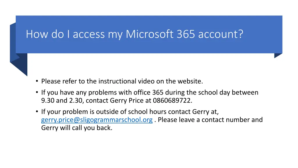 how do i access my microsoft 365 account