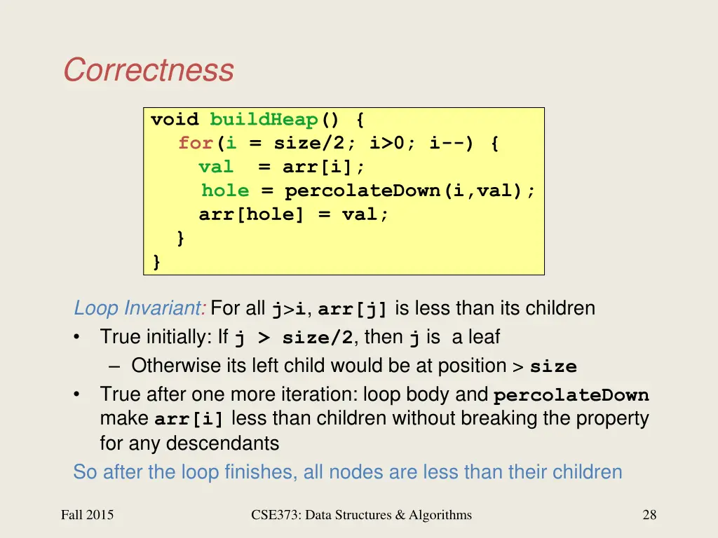 correctness