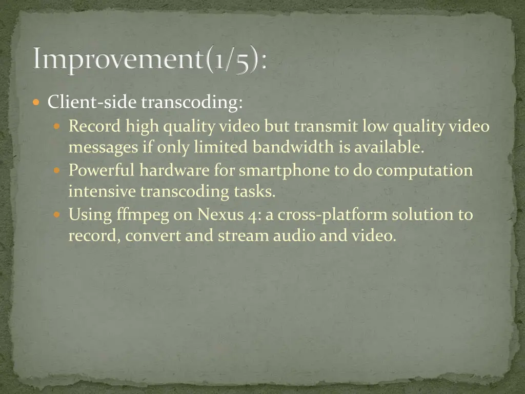 improvement 1 5