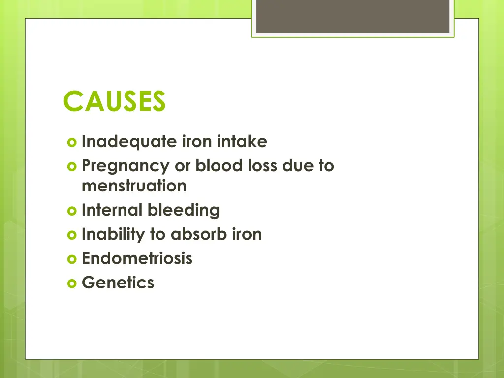 causes