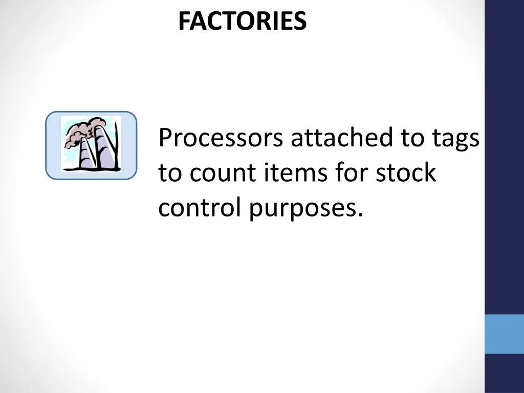 factories