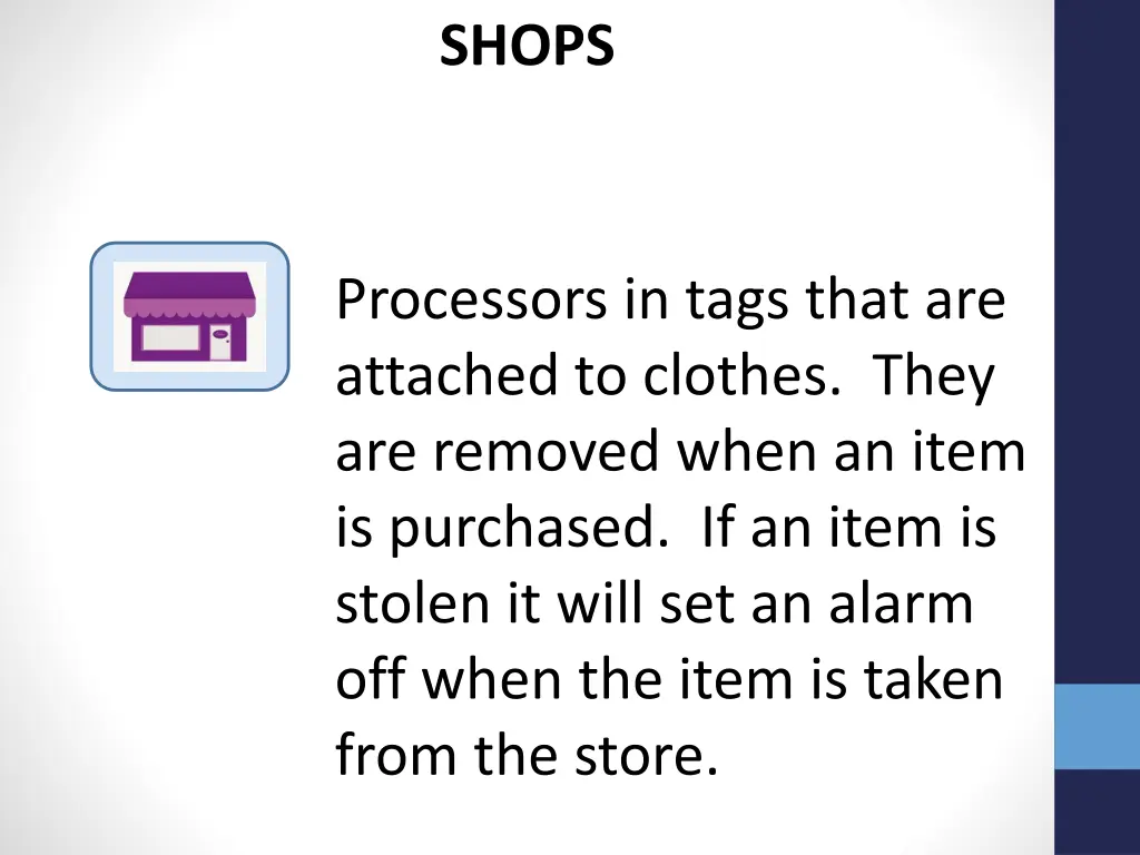 shops