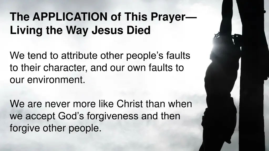 the application of this prayer living 2