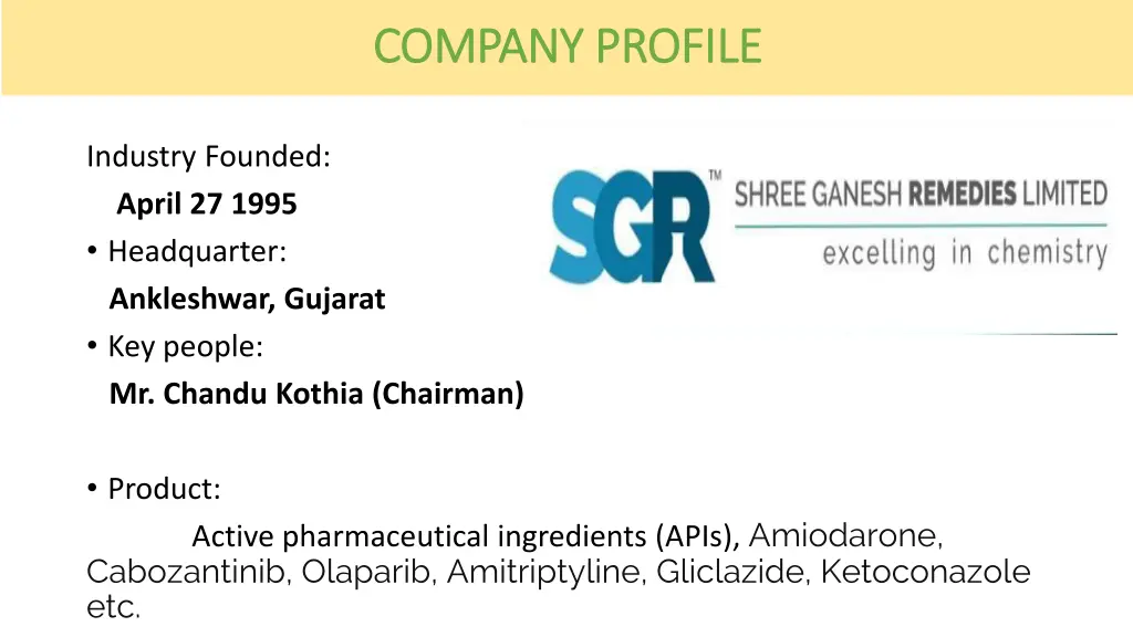 company profile company profile