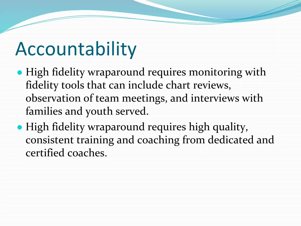 accountability