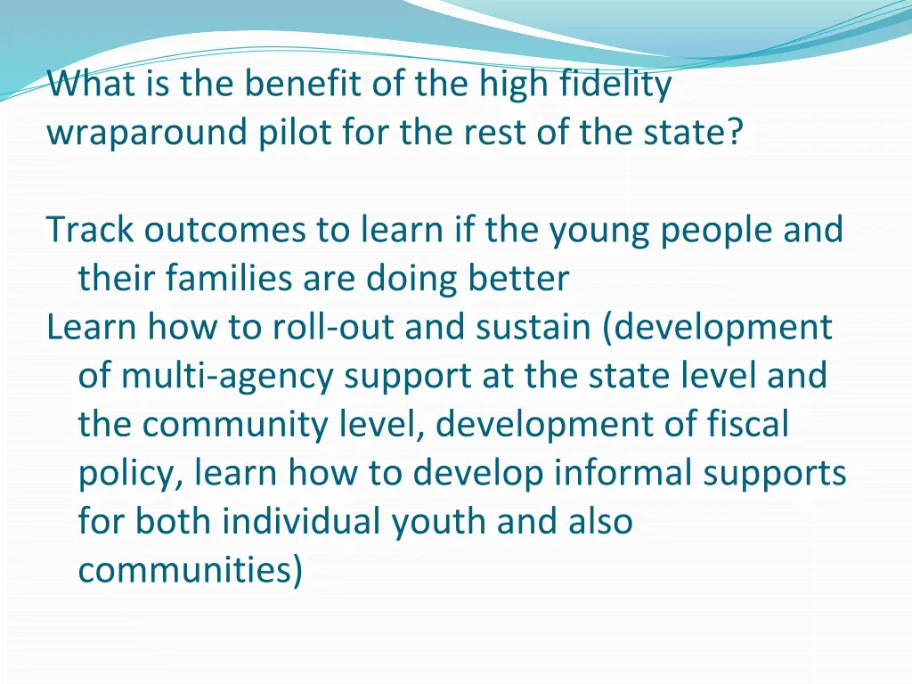 what is the benefit of the high fidelity
