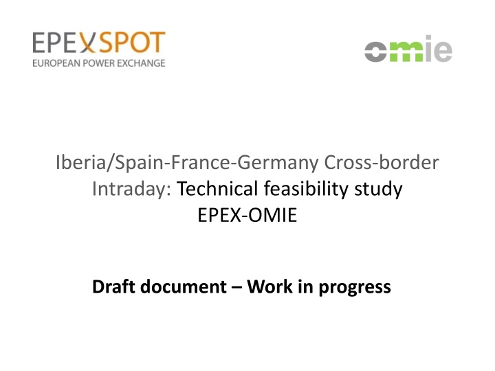 iberia spain france germany cross border intraday