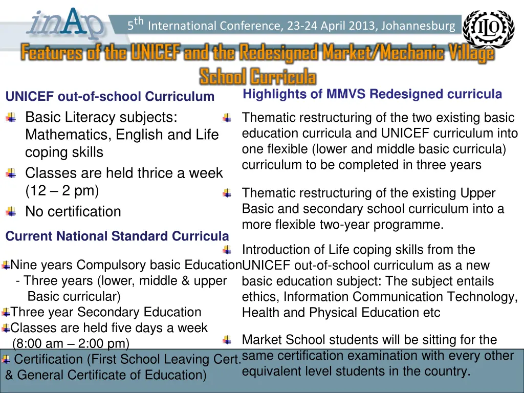 5 th international conference 23 24 april 2013 4