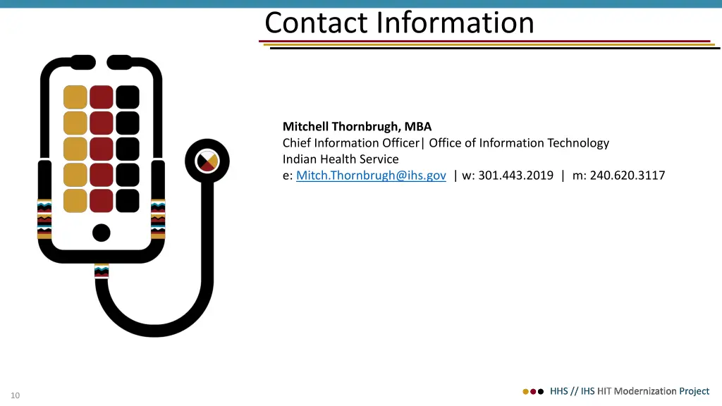 contact information