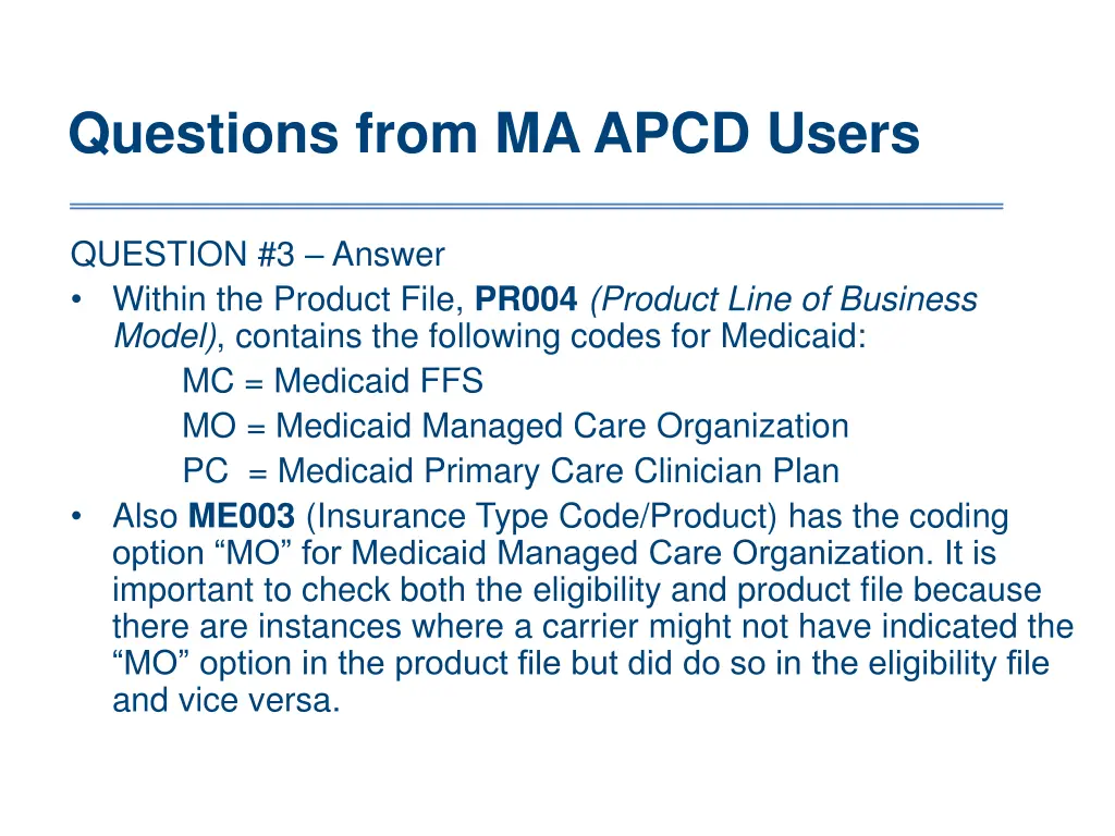 questions from ma apcd users 5