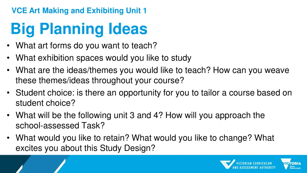 vce art making and exhibiting unit 1