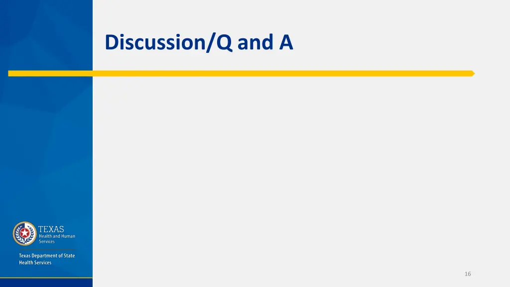 discussion q and a