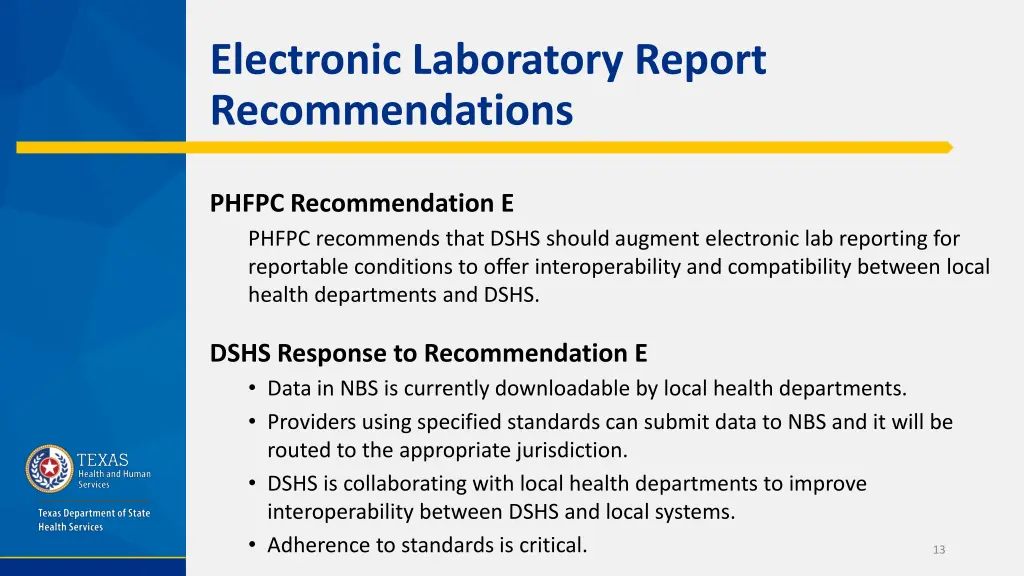 electronic laboratory report recommendations 4