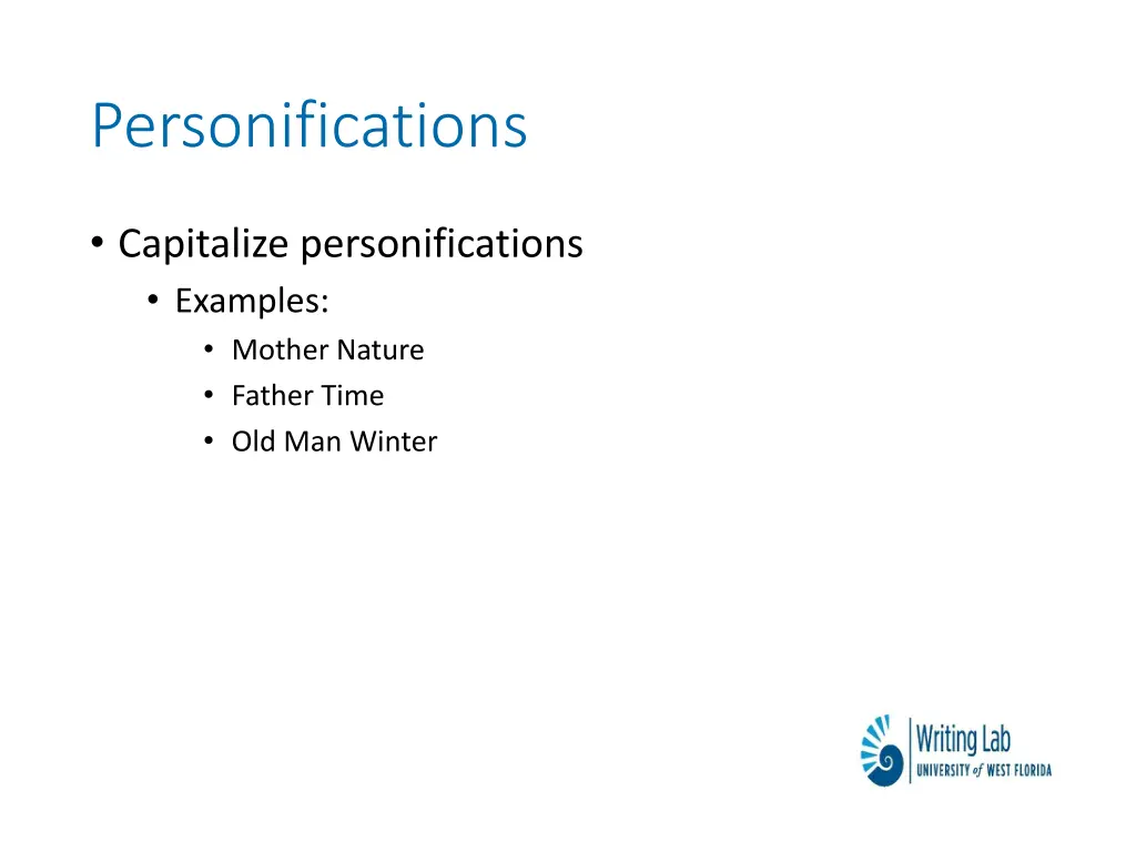 personifications