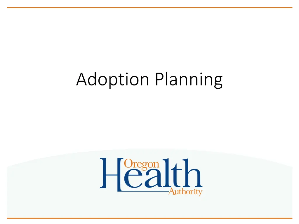 adoption planning