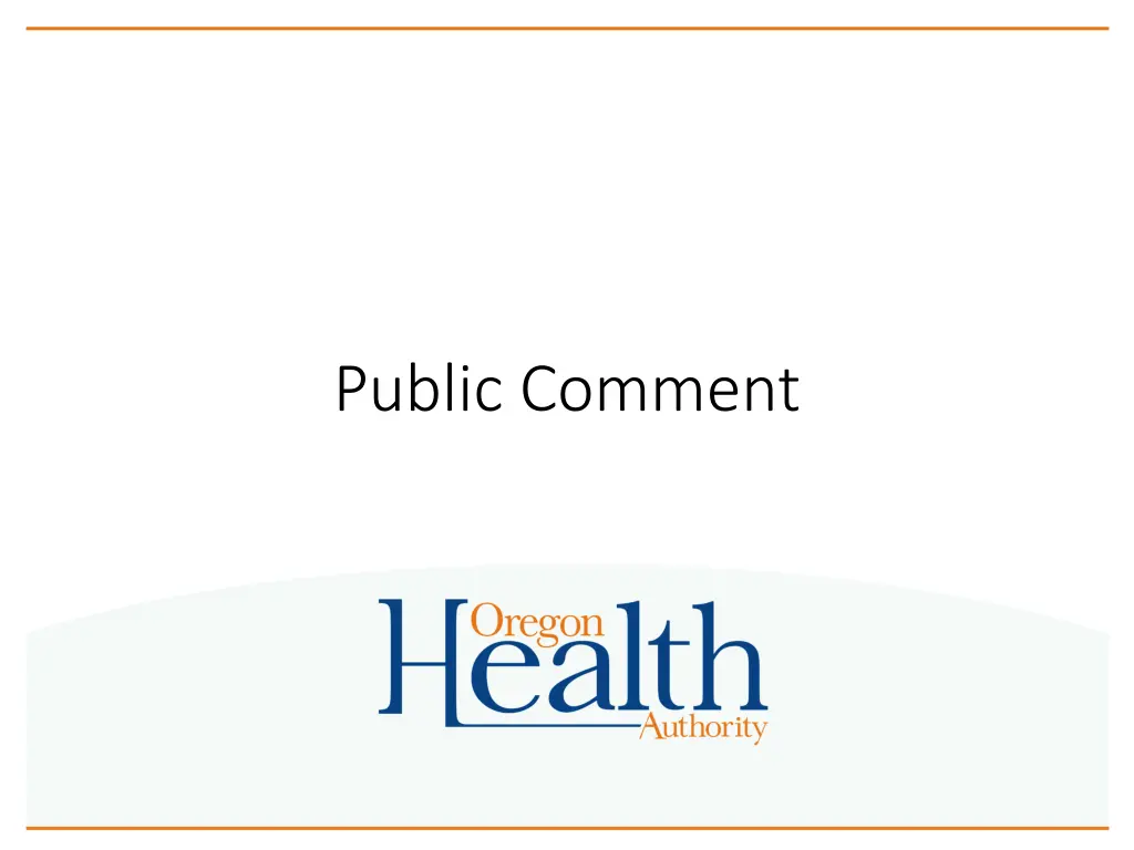 public comment