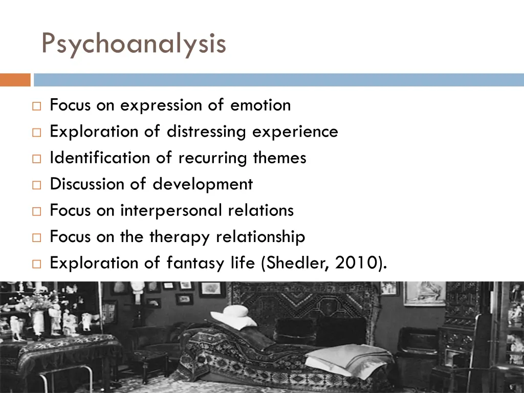 psychoanalysis 1