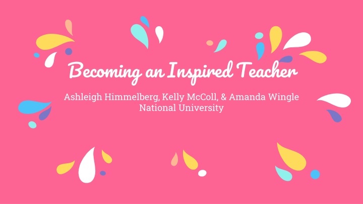 becoming an inspired teacher