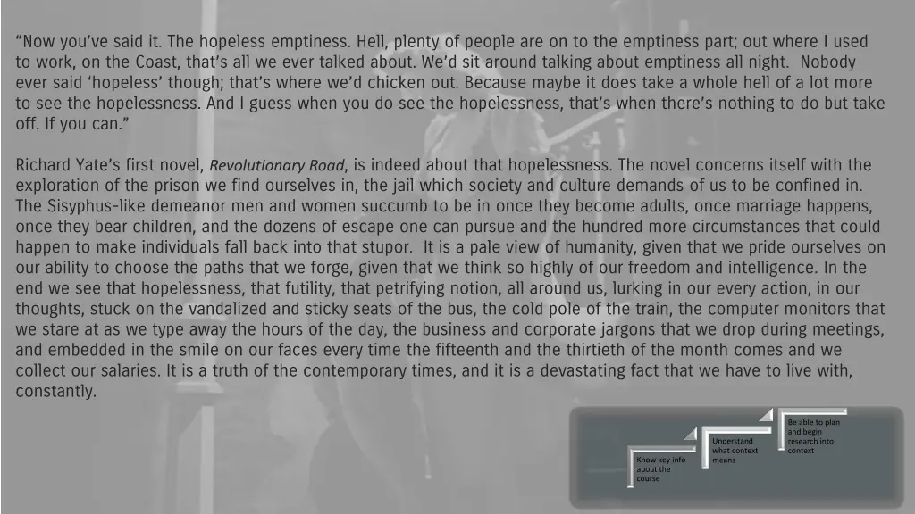now you ve said it the hopeless emptiness hell 1