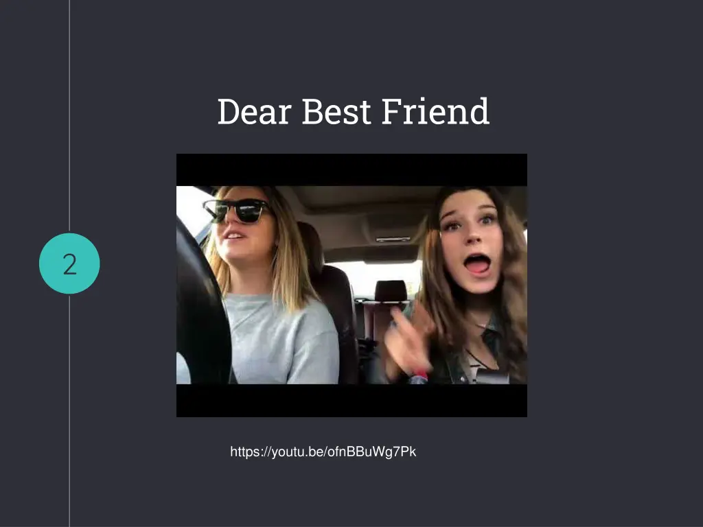 dear best friend