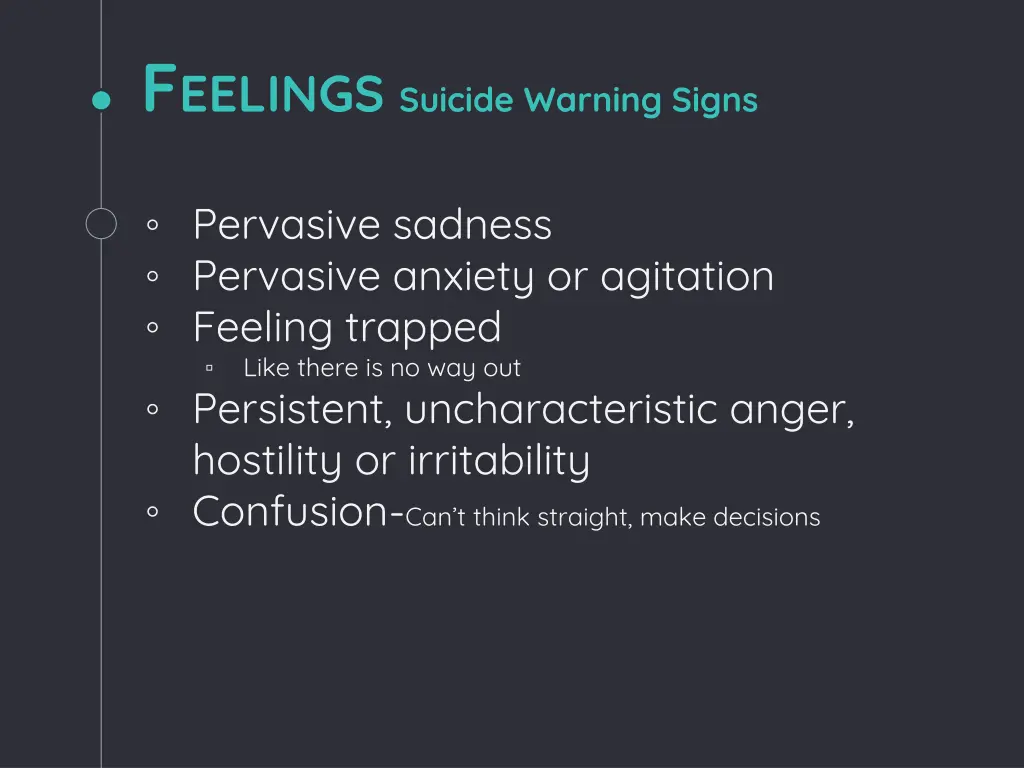f eelings suicide warning signs 1