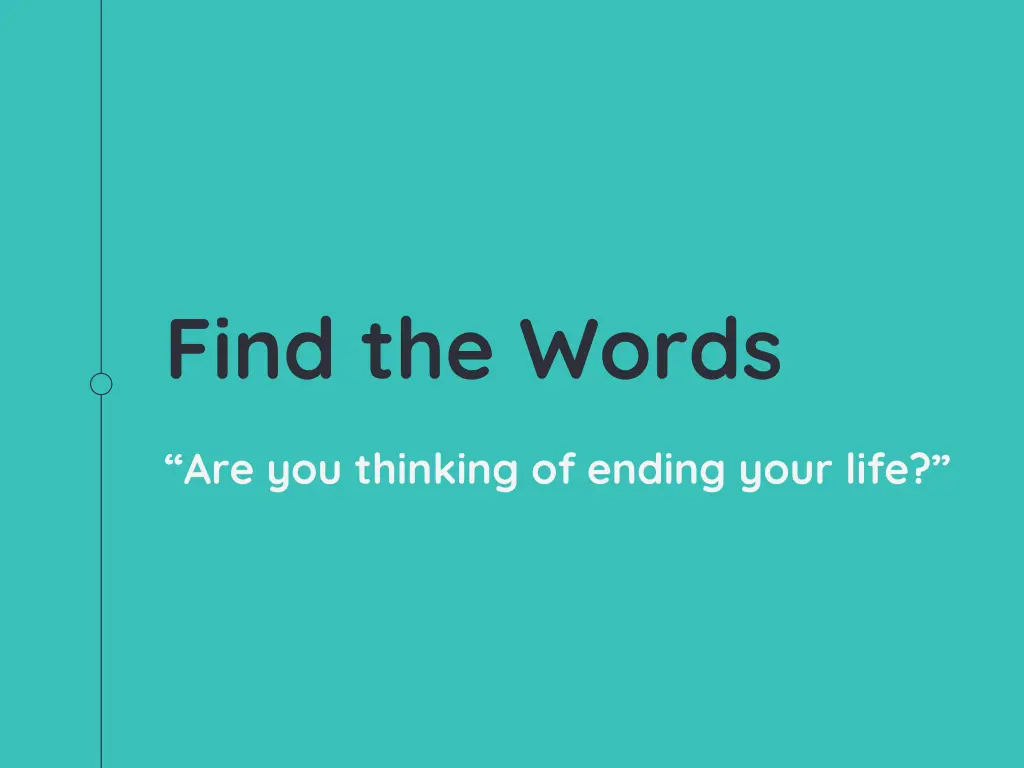 find the words