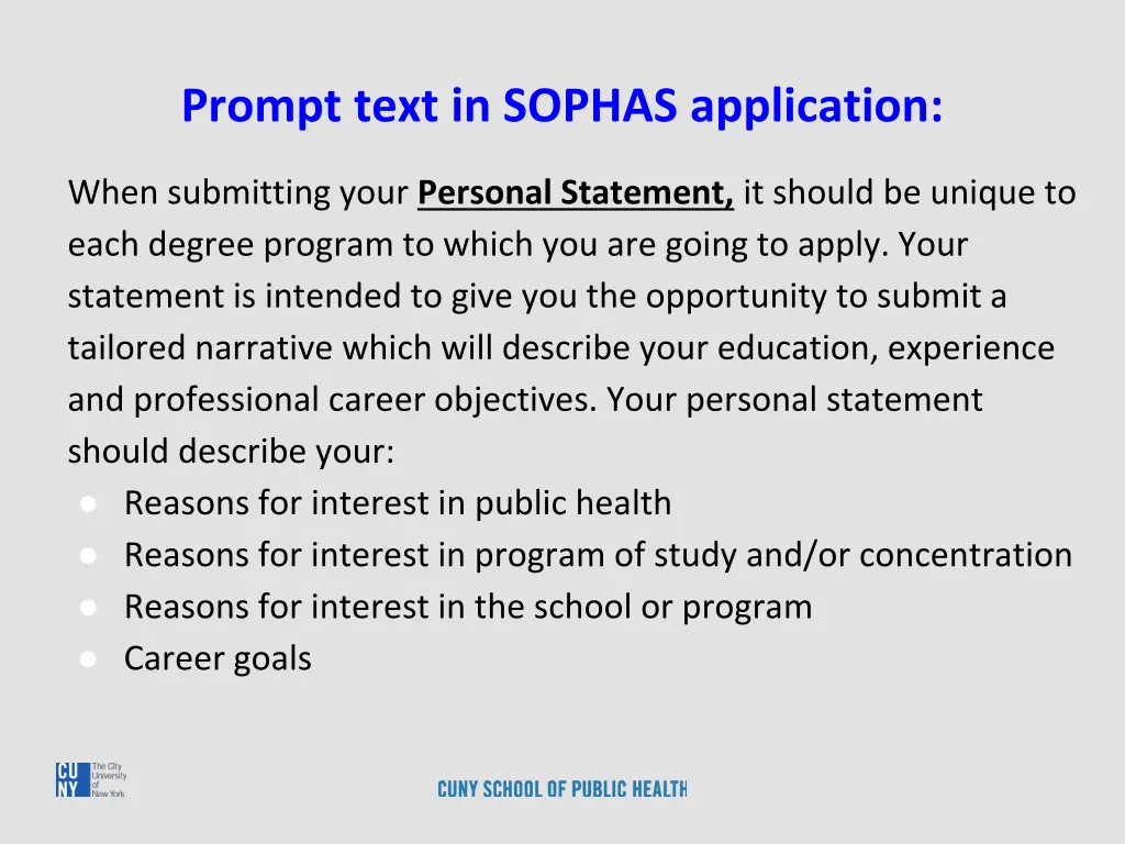 prompt text in sophas application