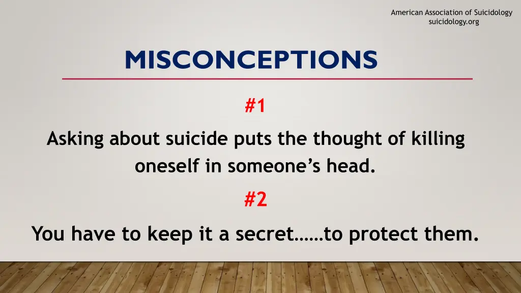 american association of suicidology suicidology