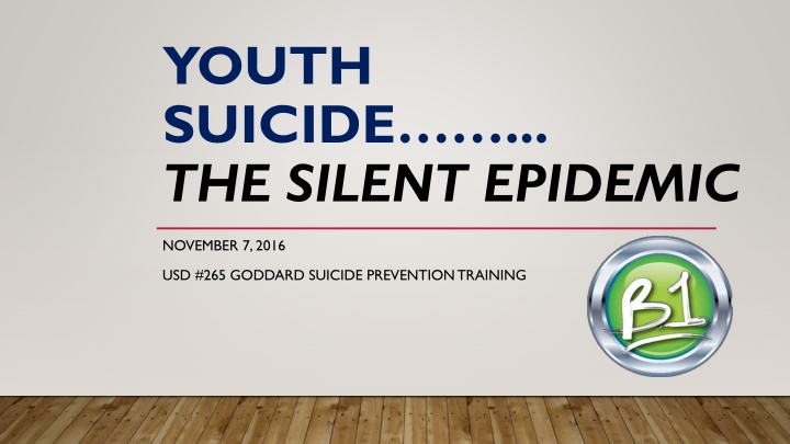 youth suicide the silent epidemic