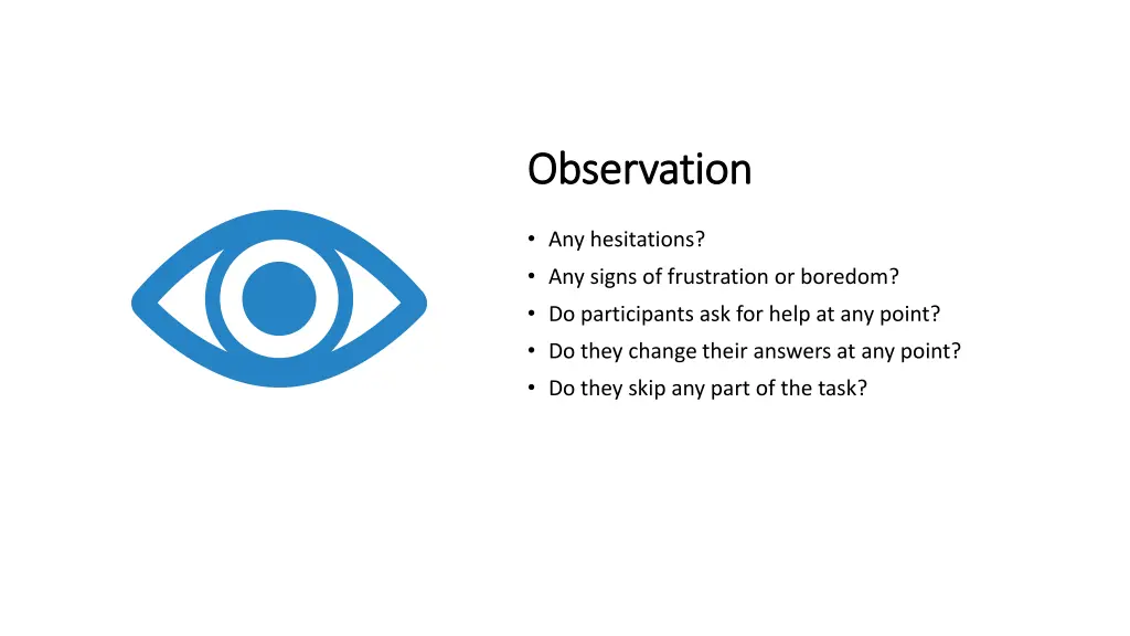 observation observation