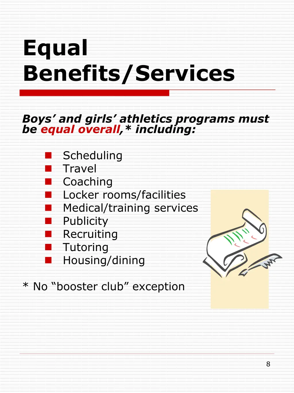 equal benefits services