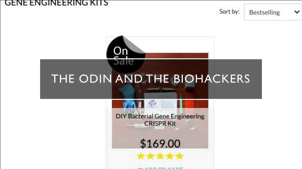 the odin and the biohackers