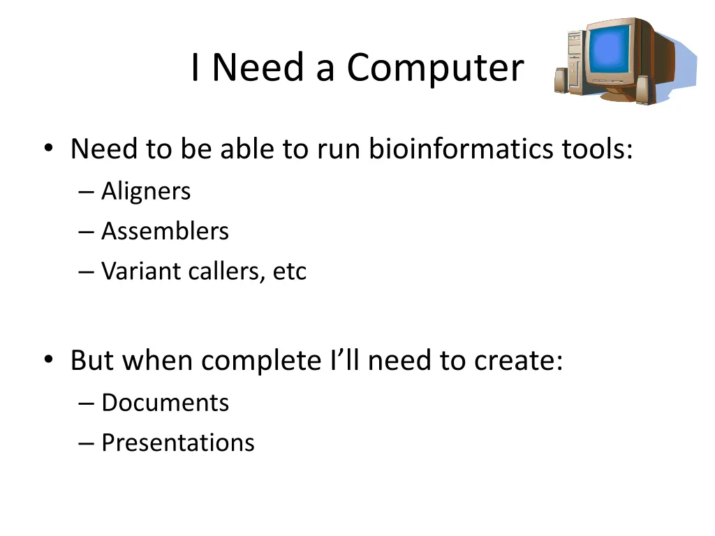 i need a computer