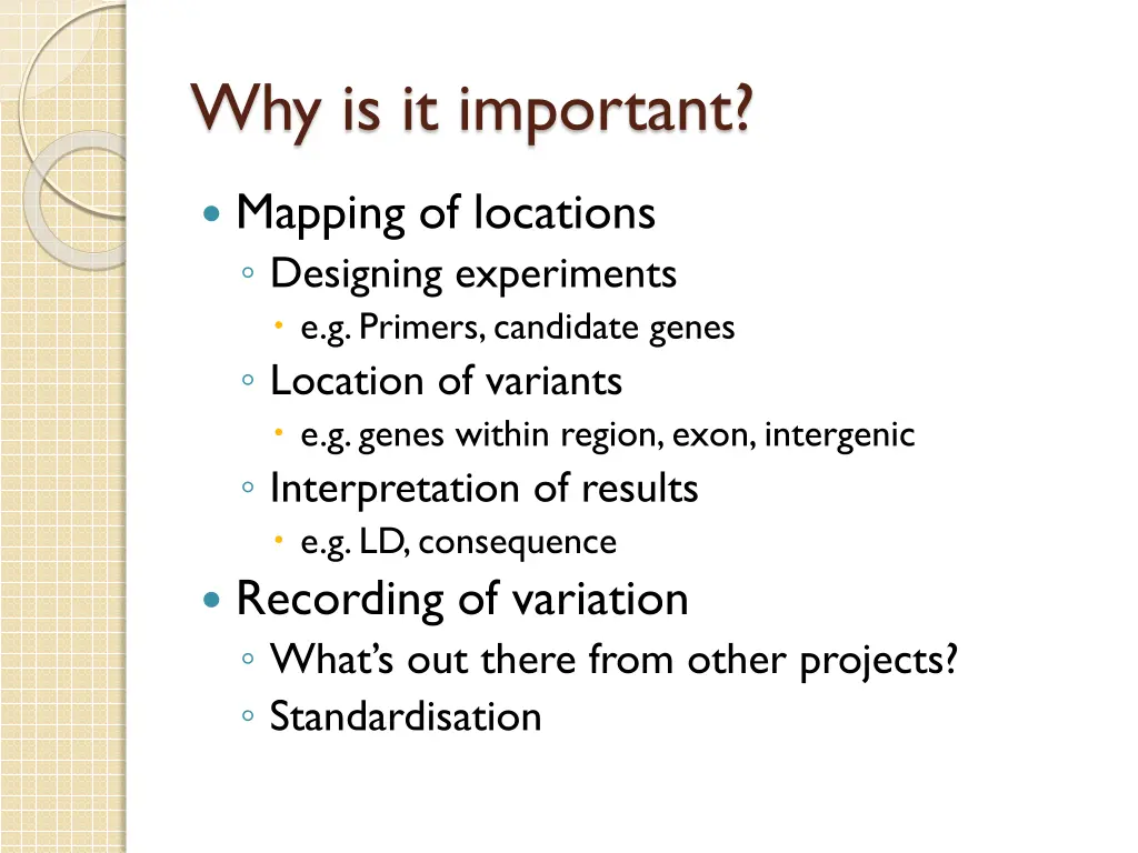 why is it important