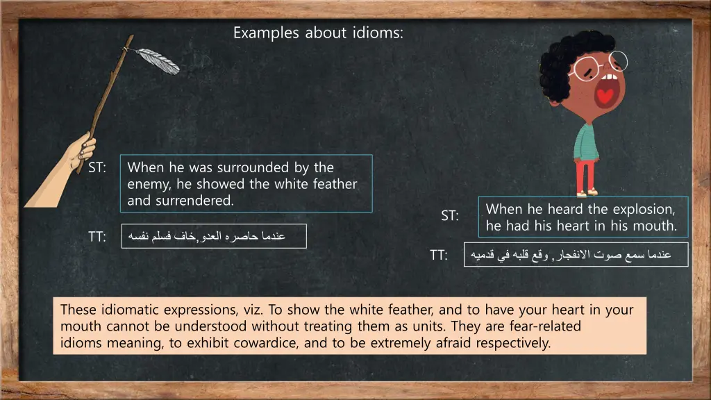 examples about idioms