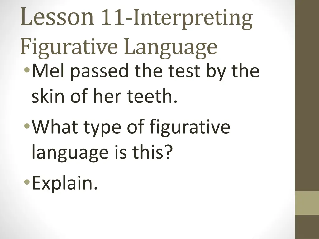 lesson 11 interpreting figurative language 1