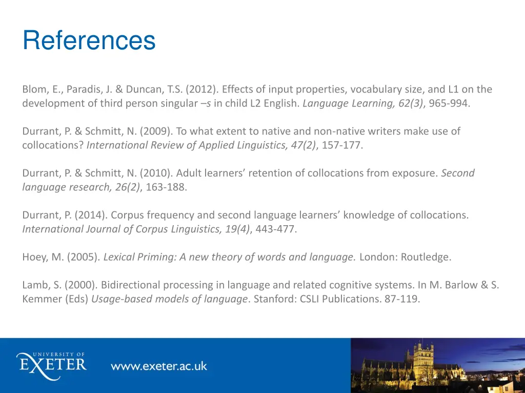 references
