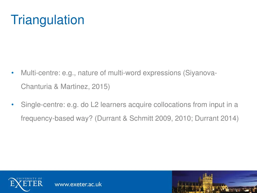 triangulation