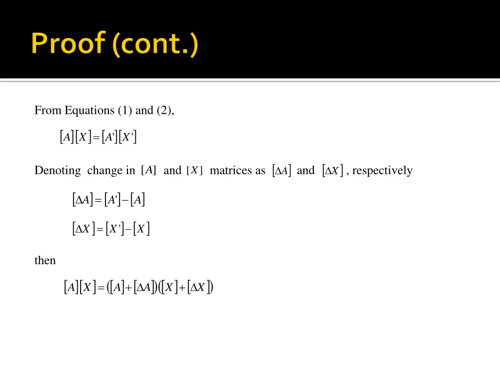 from equations 1 and 2