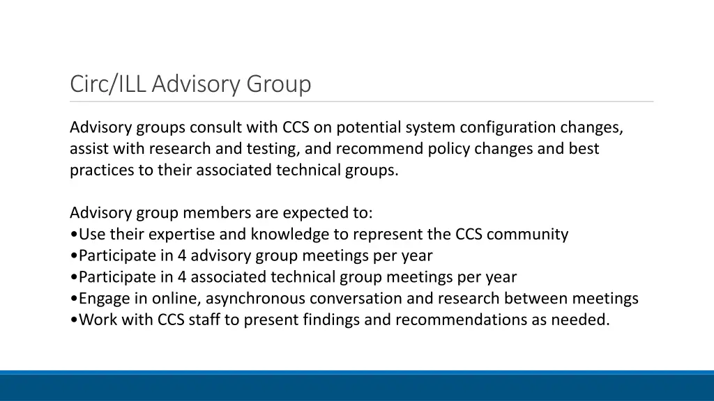 circ ill advisory group