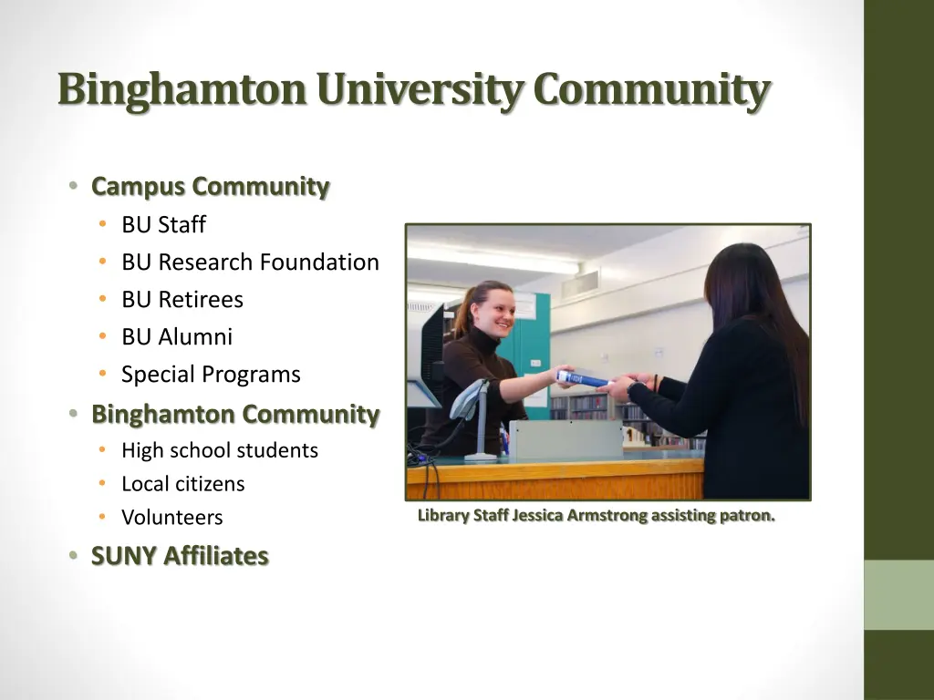 binghamton university community