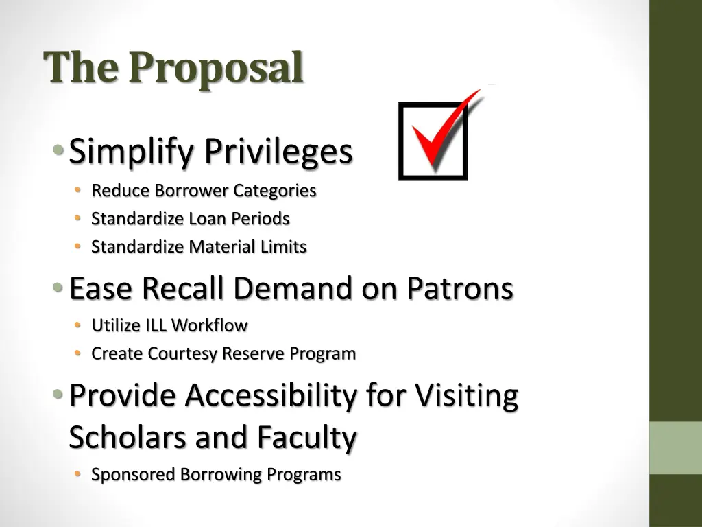 the proposal 1
