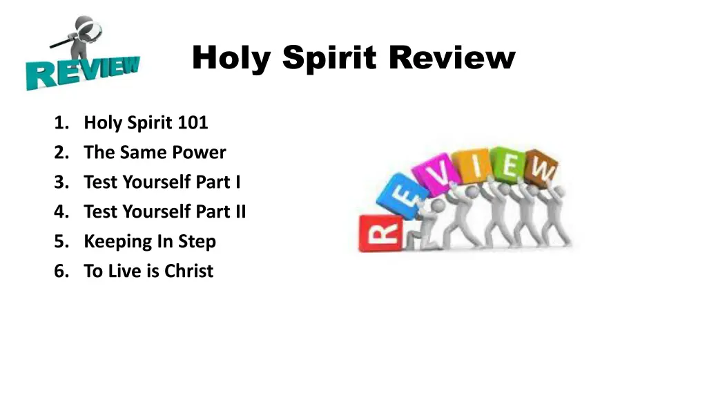 holy spirit review
